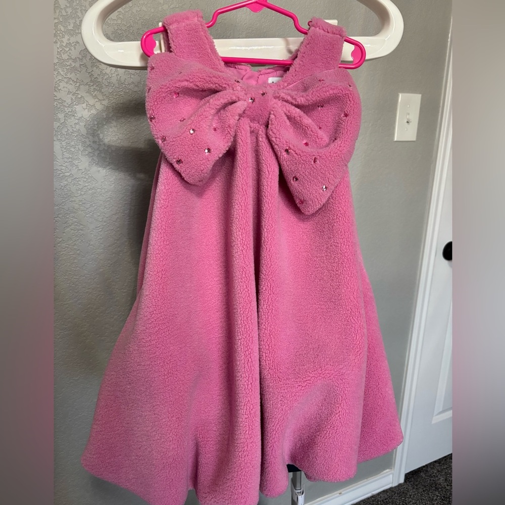 Lola + The Boys Pink Bow Dress